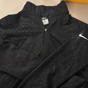 Nike Black Patterned Jacket